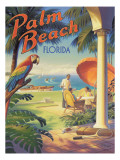 Palm Beach, Florida Mode (wallstickers) af Kerne Erickson Palm Beach, Florida Mode (wallstickers) af Kerne Erickson