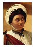 Fortune Teller Wall Decal by Caravaggio 