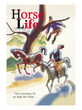 Horse Life Magazine Wall Decal