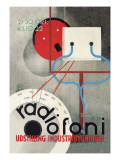 Radiofoni Udstilling Industribygningen Wall Decal
