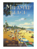 Miramar Beach, Montecitos Wall Decal by Kerne Erickson
