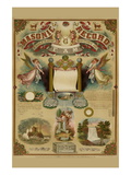 Symbols -Masonic Record Wandabziehbild