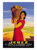 Jerez Fiesta de la Vendima Xi Autocollant mural par Padilla 
