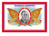 Franklin D. Roosevelt Cigars Wall Decal