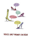 Shoe Voices Wall Decal