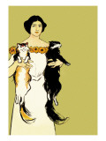 Springtime Felines Wall Decal by Edward Penfield