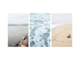 Coastal Patterns Triptych Vinilos decorativos Coastal Patterns Triptych Vinilos decorativos