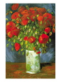 Red Poppies Wall Decal by Vincent van Gogh