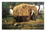 Barnyard Wall Decal by Childe Hassam