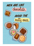 Men are Like Chocolate Wall Decal
