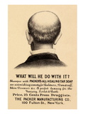 What Will He Do with It Wall Decal