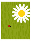 Ladybug and Daisy Wall Decal