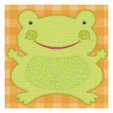 Needlepoint Frog Vinilos decorativos