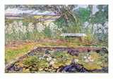 A Garden On Long Island Wall Decal by Childe Hassam
