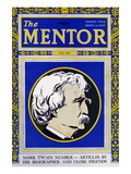 The Mentor - Mark Twain Wandabziehbild