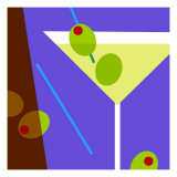 Dirty Martini Wall Decal
