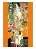 The Dancer Mode (wallstickers) af Gustav Klimt The Dancer Mode (wallstickers) af Gustav Klimt