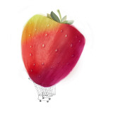 Strawberry Giant Wall Decal