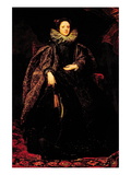 Portrait of Marchesa Balbi Wall Decal by Sir Anthony Van Dyck