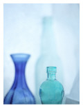 Turquoise Vases I Wall Decal