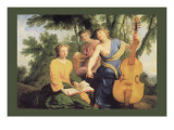 Sylvan Cellist Wall Decal