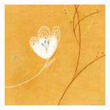 White Flower Wall Decal