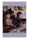 Cabaret In Reichshoffen Wall Decal by douard Manet