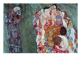 Death and Life Mode (wallstickers) af Gustav Klimt Death and Life Mode (wallstickers) af Gustav Klimt