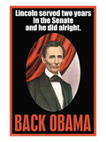 Back Obama Wall Decal