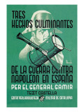Tres Hechos Culminantes de la Guerra Contra Napoleon En Espana Wall Decal