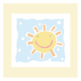 Cheerful Sun Wall Decal