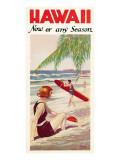 Hawaï, en toute saison Autocollant mural
