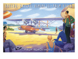 Palm Beach Aero Autocollant mural par Kerne Erickson
