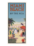Miami Beach, palmeras y luz del sol Vinilos decorativos Miami Beach, palmeras y luz del sol Vinilos decorativos