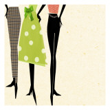 Fashion Ladies Autocollant mural