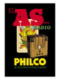 El as de la Radio, Philco Wall Decal
