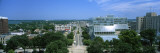 High Angle View of a City, E. Washington Ave, Madison, Wisconsin, USA Wall Decal by Panoramic Images 