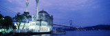 Ortakoy Mosque, Istanbul, Turkey Wall Decal by Panoramic Images 