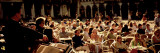 Tourists Listening to a Violinist at a Sidewalk Cafe, Venice, Italy Wandabziehbild von Panoramic Images 