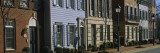 Row of Houses in a Town, Alexandria, Virginia, USA Wall Decal by Panoramic Images 