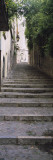 Narrow Staircase to a Street, Girona, Costa Brava, Catalonia, Spain Wall Decal by Panoramic Images 