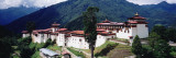 Castle on a Mountain, Trongsar Dzong, Trongsar, Bhutan Wall Decal by Panoramic Images 