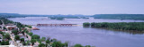 Dam over a River, Mississippi River, Bellevue, Iowa, USA Wall Decal by Panoramic Images 