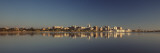 City on a Waterfront, Lake Monona, Madison, Wisconsin, USA Wall Decal by Panoramic Images 