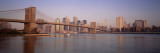 Skyscrapers in a City, Brooklyn Bridge, New York, USA Wall Decal by Panoramic Images 