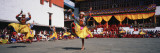 Folk Dancers in a Festival, Thimphu Tshechu, Thimphu Bhutan Wall Decal by Panoramic Images 