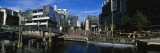 Bridge Across a Lake, Aker Brygge, Oslo, Norway Wall Decal by Panoramic Images 