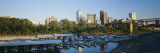 City at Dusk, Memphis, Tennessee, USA Wall Decal by Panoramic Images 