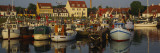Boats Docked at the Marina, Kierkgaard, Sjaelland, Denmark Wall Decal by Panoramic Images 