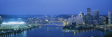 Stadium Lit Up at Night, Three Rivers Stadium, Pittsburgh, Pennsylvania, USA Autocollant mural par Panoramic Images 